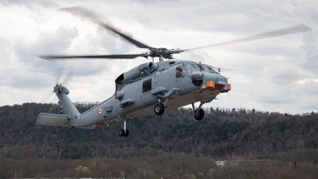 India Navy MH 60R first flight 20apr21 640