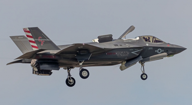 USA USMC F 35 169621 EGYM Marham 16Sep20 Paul Easton 640