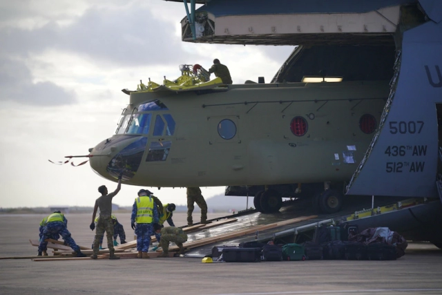 Australia Army CH 47F delivery 640