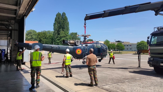 Belgium Navy Alouette 3 Laurent Heyligen 640