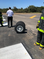 Mexico A320 nose gear 1 320