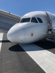 Mexico A320 nose gear 2 320