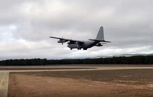 Spain EdA C 130H landing tests 640