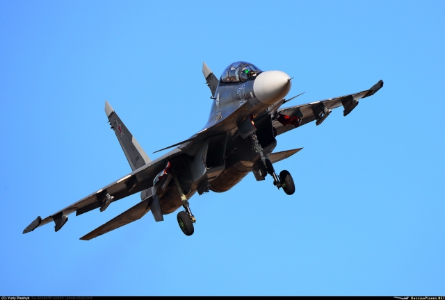 Russia Navy Sukhoi Su 30SM Yuriy Pieshyk 640