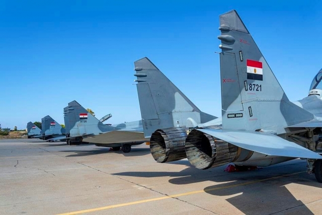 exercise GRC EGY EX07 Egypt AF MiG 29M2 640