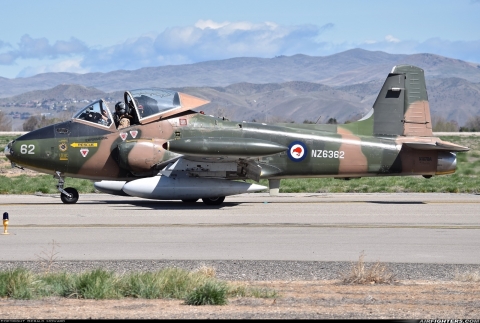 US Blue Air Strikemaster Gerald Howard 480