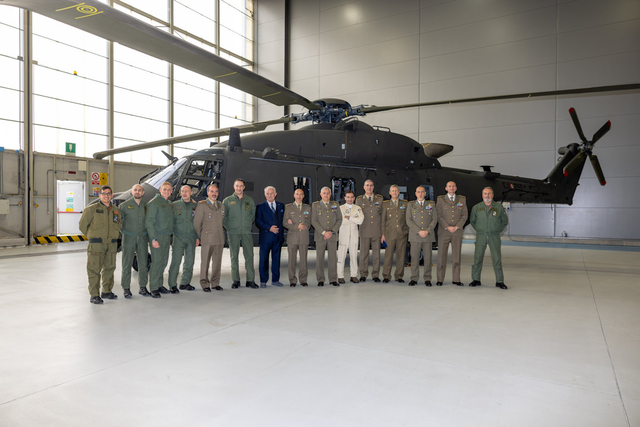 Italy Army NH90 MM81576 via Leonardo 640