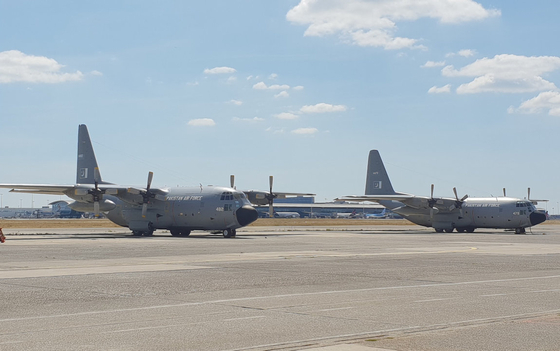 Pakistan AF Hercules 1 photo by Belgian AF 1150 560