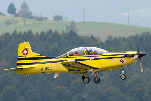 Switzerland Swiss AF PC 9 C 406 LSME 18Aug15 Marco Kuijsten 640