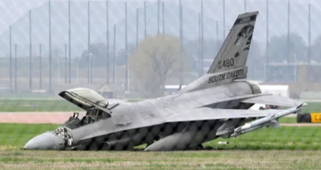 USA 175th FS F 16C mishap 640