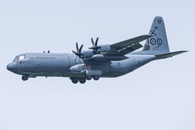 Australia RAAF C 130 A97 442 VIDP Delhi Intl 11Aug21 Shrey Chopra 2 640