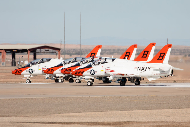 Op El Centro waren TW-1 en TW-2 aanwezig met zeker 20 T-45C’s.