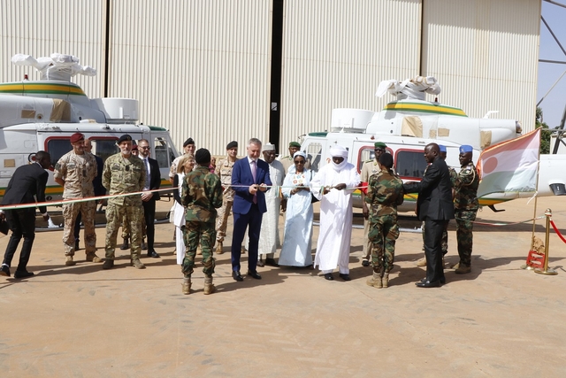 Niger FAN AB412 handover ceremony 640