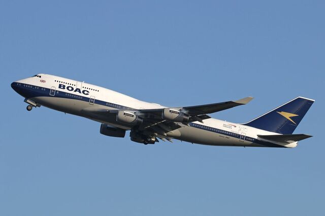 B747 BA BOAC 640