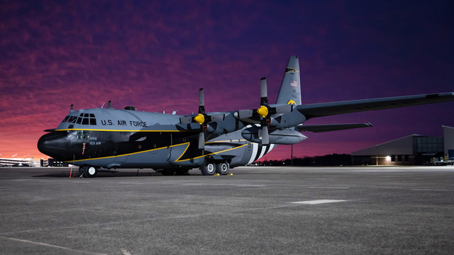 US 103rd AW C 130H Centennial credit USAF 640