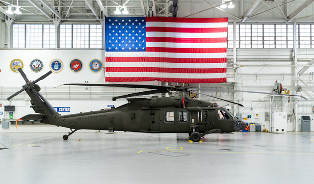 USA Sikorsky 5000th Hawk helicopter delivered 640