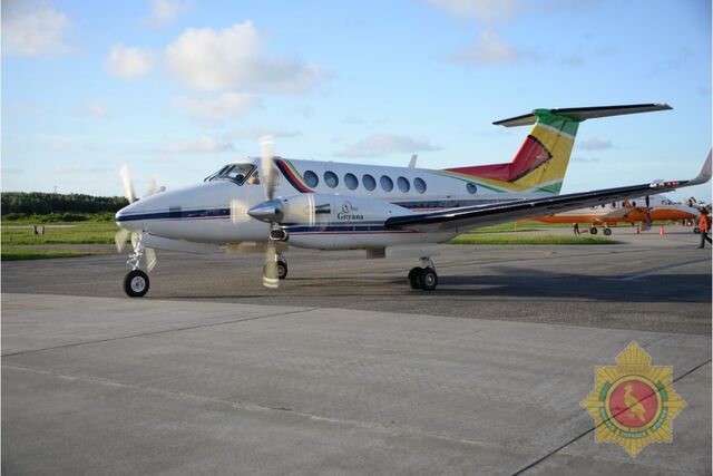 Guyana GDF 8R 1GY Beech 350 credit GDF 640