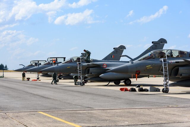 India IAF Rafale arrival Evreux credit AAE 640