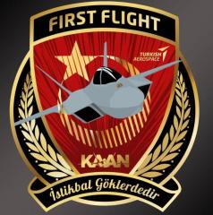 Turkey KAAN first flight patch credit Omer Erkemen 320