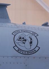 US 354th FS Bulldogs patch credit USAF 320