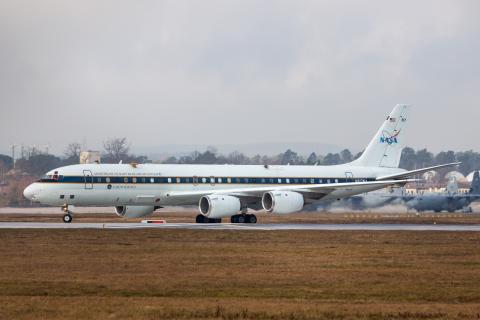 NASA DC 8 N817NA ETAR 03Feb18 Jeroen Hensbergen 480