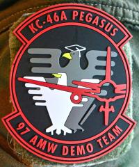 US 97th AMW demo team patch 320