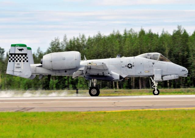 US Osan retires A 10 2 credit USAF 560