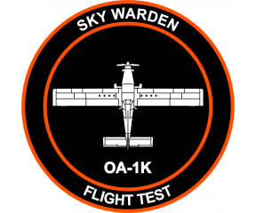 US OA 1K Sky Warden patch 320