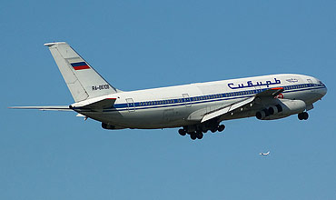 Ilyushin 86 from S7 / Sibir at Domodedovo