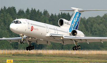 An Tupolev 154 from S7 / Sibir